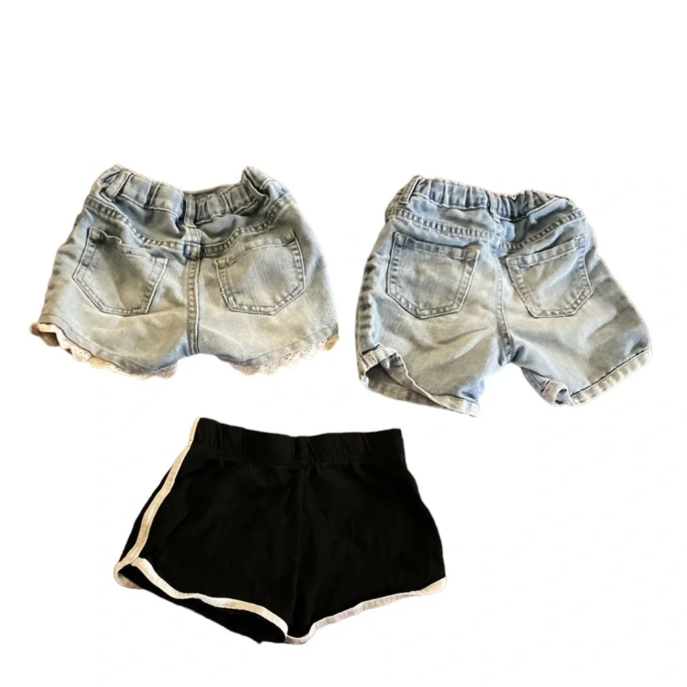 The Children’s Place shorts 3pc Lot size 3/4